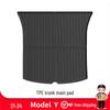 Tesla Model Y/YL/3 TPE Front & Rear Trunk Mats and Accessories