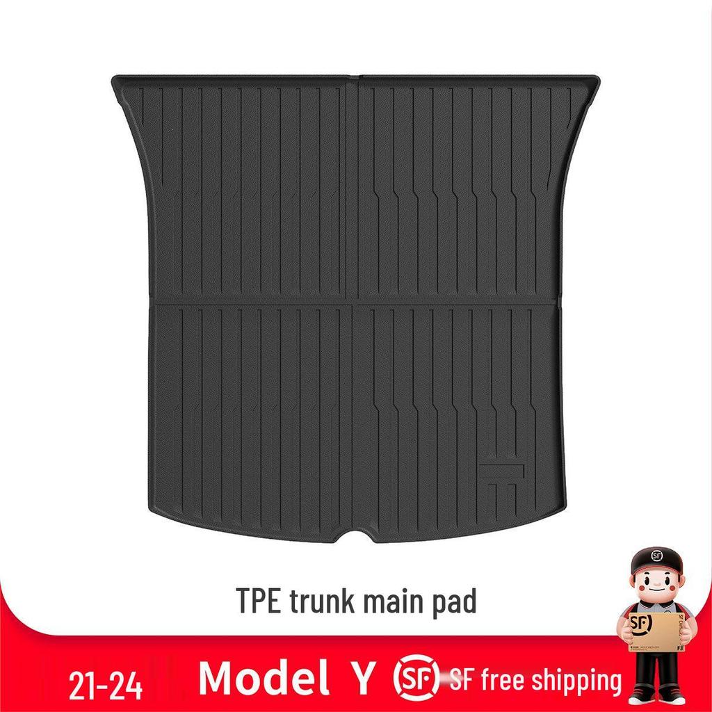 Tesla Model Y/YL/3 TPE Front & Rear Trunk Mats and Accessories