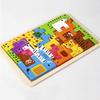 Logical Thinking Shape Matching Puzzle Geometric Wooden Animal Jigsaw  Preschool