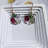 Handmade Dried Flower Dangle & Stud Earrings - Real Preserved Blooms