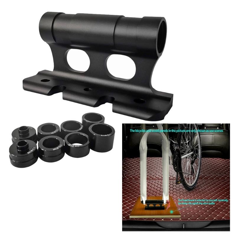 Aluminum Alloy Bicycles Fork Mount Car Roof Rack Carrier Road Bike Bracket