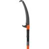 Manual Pole Saw, 7.3-27 Ft Extendable Tree Pruner, Sharp Steel Blade High Branches Trimming, Manual Branch Trimmer with Lightweight 8 Fiberglass