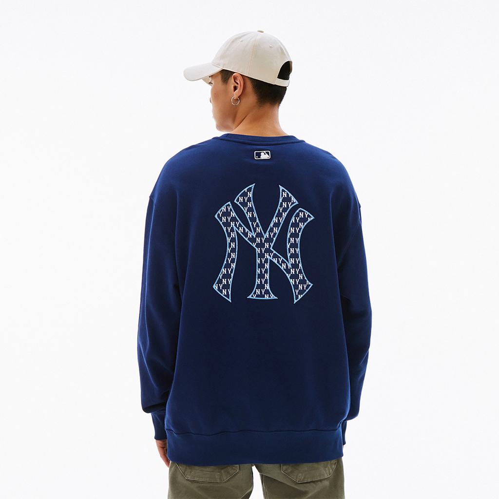 MLB SS24 Sweatshirt Unisex Navy Blue 3AMTM0341-50NYS