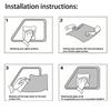 Solar Film Car Glass Sunscreen and Heat Insulation Black Car Window Film Roof Film with Cotton Stick