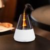 Ätherischer Öl-Diffusor mit Kerzenlicht, Kaltnebel-Luftbefeuchter, USB-betrieben, Aromatherapie-Diffusor für Schlafzimmer, Wohnzimmer, Büro