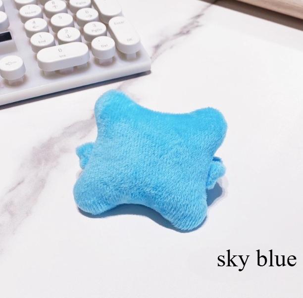 

Wrist Support Mouse Pad with a Small Cushion, Perfect for Office Workers to Prevent Hand Fatigue While Typing небесно-голубой