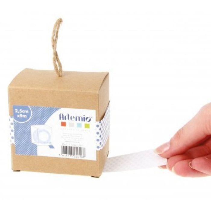 Ruban de papier Larg. 2,5cm Etoilé