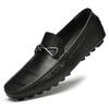 New Inner Height-increasing Men's Shoes 6 Two-layer Soft-soled Height-increasing Doudou Shoes Casual Lazy Men's Shoes