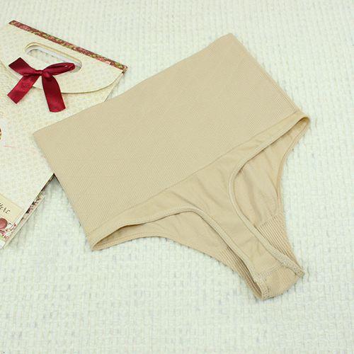 

Трусы Т Нижнее белье Бесшовное Формирующее фигуру Средняя посадка Колготки Цвет Однотонный Skin,XXXL