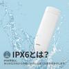 VOVO GO Portable Bidet for Outdoor Dual with Enhanced Personal White Use, Spray, Case, Hygiene, (Snow White)
