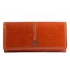 Women's Long Oil Wax Leather Wallet 2025 - Retro European & American Style, Large Capacity Clutch with Coin Purse & Zipper.