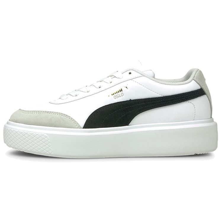 Puma Suede Classic Unisex White Black 375057-01 EU 35.5
