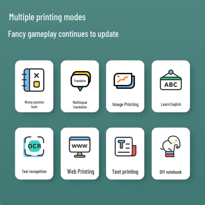 Deli X3B Portable Learning Error Question Printer