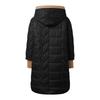 Women's Fashion /Winter Solid Color Long Sleeve Zipper Loose Warm Hooded Coat