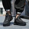 Neue Arbeitssneaker mit drehbarem Knopf Sicherheitsschuhe Herren Stahlkappenschuhe Arbeitsschutzstiefel Herren Unzerstörbare Schuhe Durchstichfest