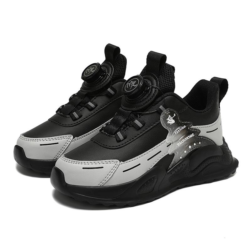 

Fashion Children Shoes Boy Sneaker Non-slip School Casual Walking Shoes Leather Tennis Sport Shoes for Kids Girls 5 To 16 Years 29