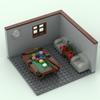 City House Building Blocks Toys For Children Boys Girl Diy Gifts Moc Bricks Bedroom Living Room Furniture Model Toy Gifts