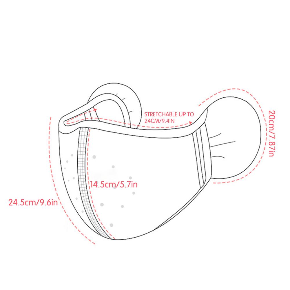 Warm Winter Face Mask With Plush Earmuff Thicken Warm Ear Protection Mask For Men Women