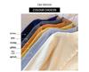 Solid Color Button-Up Knit Cardigan for Women: Loose, Casual, High Neck, Dropped Shoulder, Autumn/Winter Design.