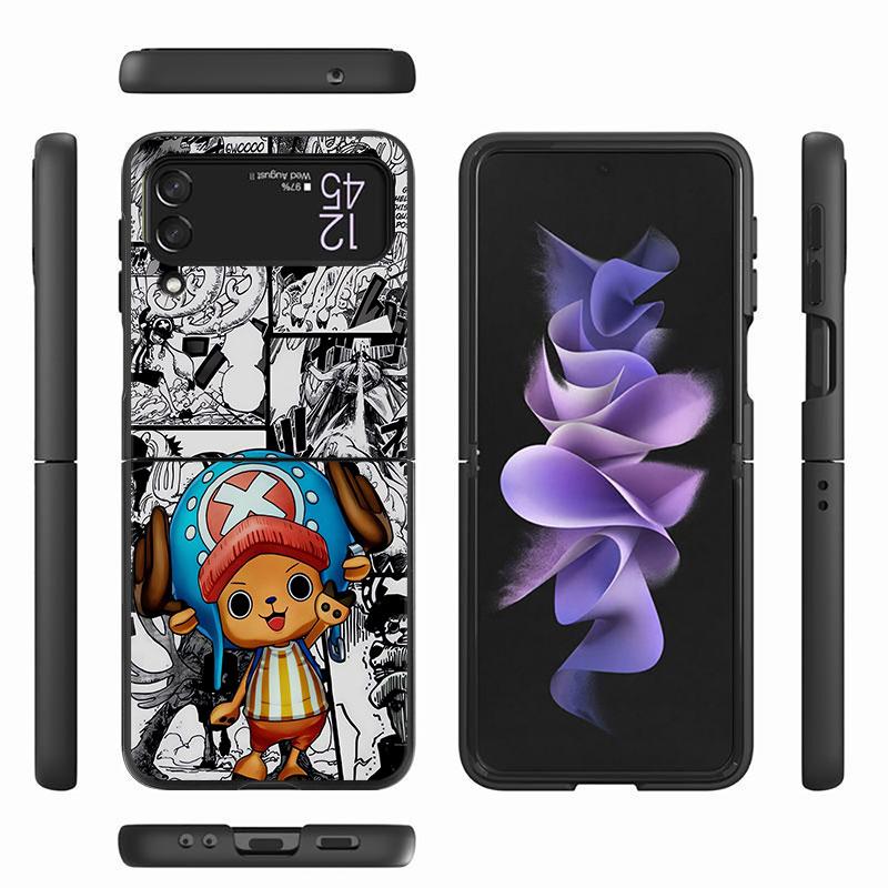 Back Cover Case for Samsung Galaxy Z FLIP 6 Z Flip Z Flip 5 Z Flip 3 Anime One Pieces