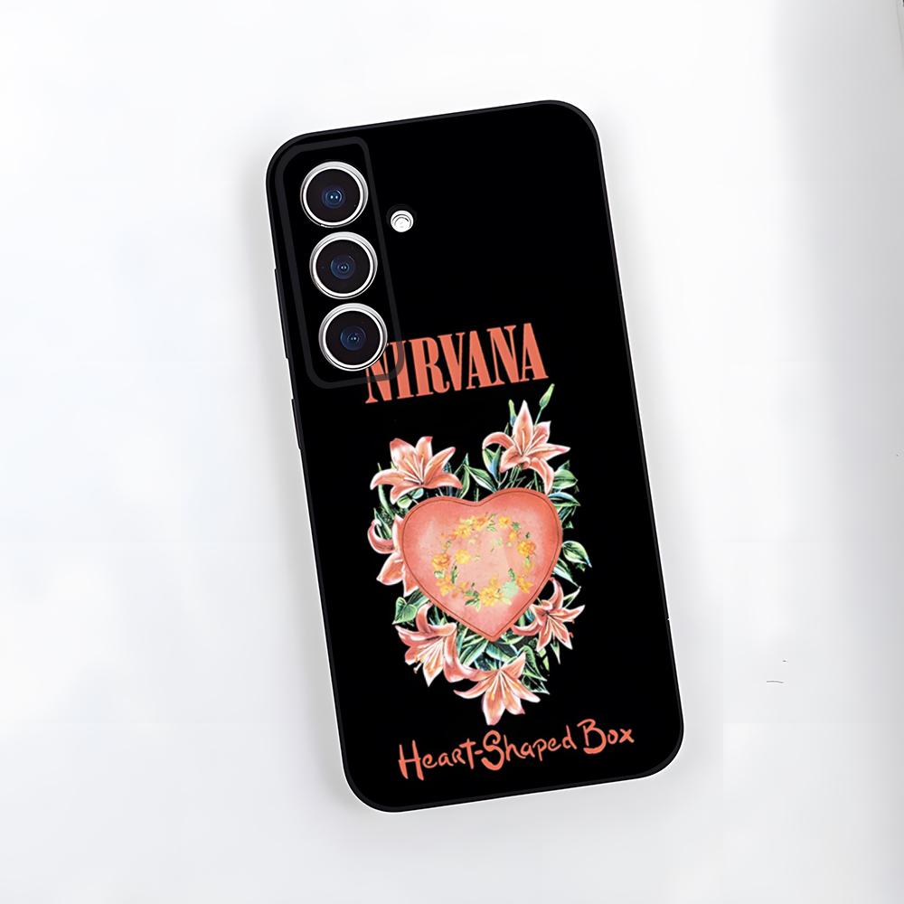 

Band Hot N-Nirvana Phone Case For Samsung S26 S25 Plus S20 S20 Plus S22 Ultra S23 FE S21 Plus S21 Ultra Soft Cover Samsung S22 Ultra