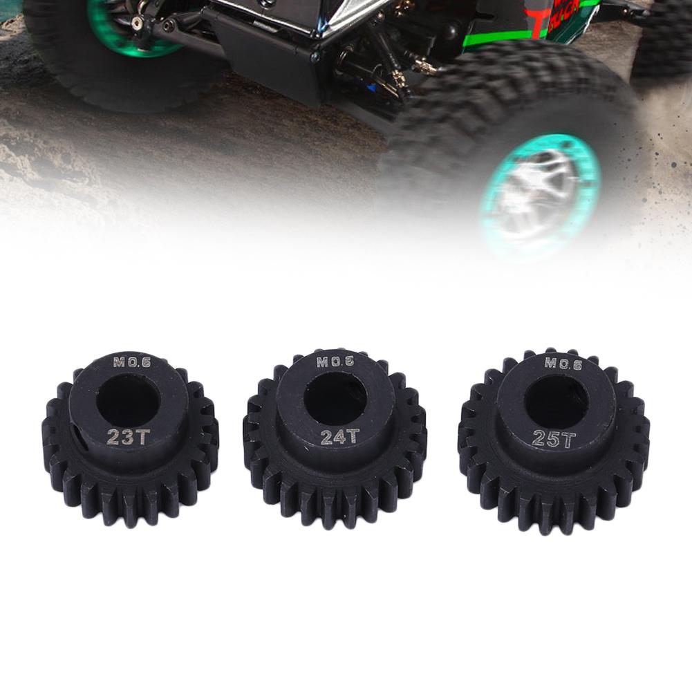 Engine Motor Module Pinion Gear Set Inner Hole Replacement Component for 1 10 1 8 RC Car23 25T