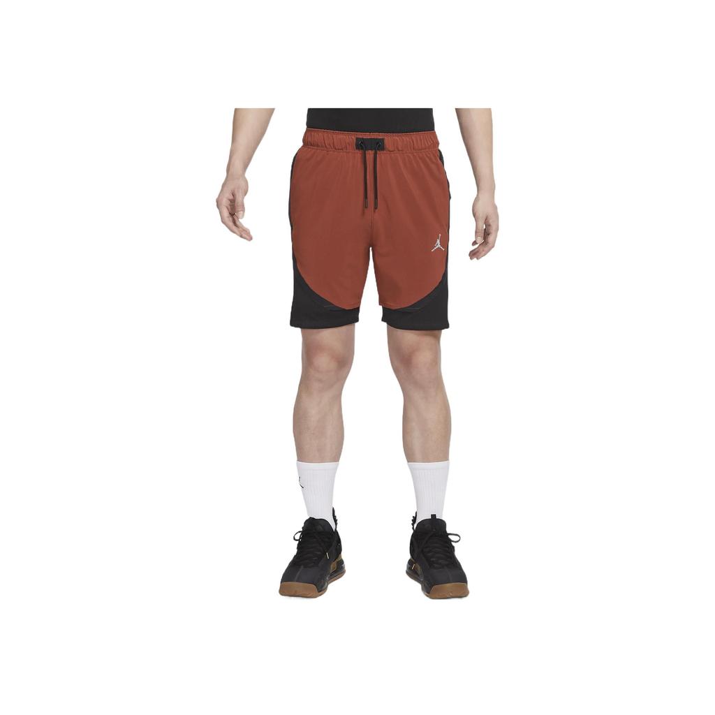 Jordan Reflective Logo Color-Block Casual Shorts Men Bottoms Black DM1830-641