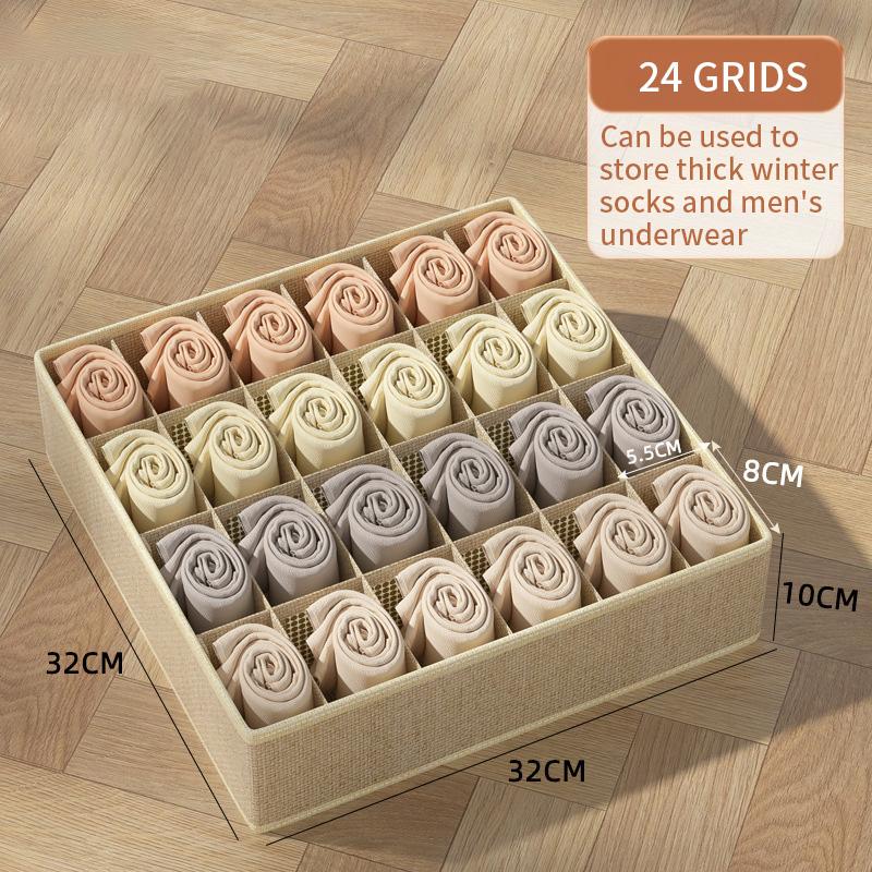 

NASAN Underwear Organizer Drawer Clothes Organizer Boxes Closet Organizers for Underwear Bra Socks Underpants Storage Organizer