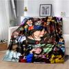 Fashion Billie Eilish Singer Star Flannel Blanket Soft Warm Throw Blanket for Bedroom Living Room Bed Travel Camping Picnic Gift