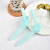 Silicone Tea Milkshake With Cleaning Brush Drinking Straws Tableware Party Supplies Bar Tool