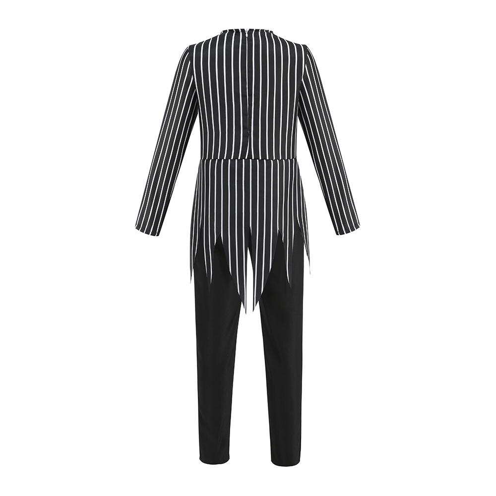 Boys Halloween Cosplay Disguise Costume Jack Nightmare Before Xmas Kid Christmas Role Play Dress Carnival Party Clothes