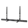 UNHO Soundbar Dedicated Soundbar Mounting Bracket for VESA TV Universal No Drilling Mounts Above or Below Your Bracket Mount, Soundbars, Type,