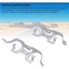 Rear Brake Caliper Spring, Metal High Performance Replacement Clips with OE Numbers 0009937807, A0009937807 for C Class W205 C205, GLC Coupe C253,