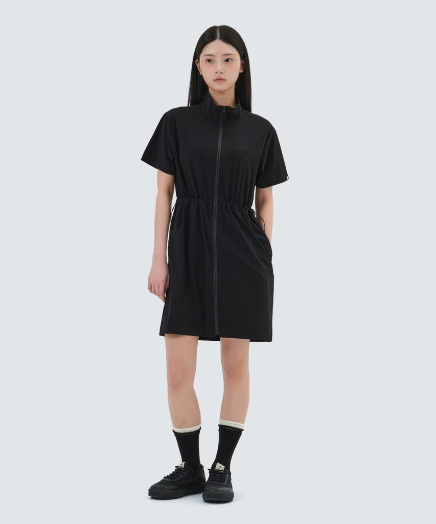 SNOWPEAK APPAREL Air Dot Midi Dress (S25Mwtop35) Black