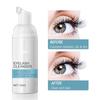 Eyelash Wash Cleanser Shampoo 50ml Eyelashes Eyebrow Foaming Cleanser for Extensions & Natural Lashes Safe Makeup & Mascara Remover