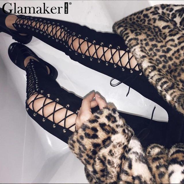 Buy Lace Up Slim Casual Pants Female 