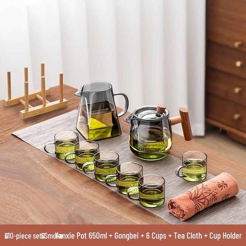 Naijiang Elegant Glass Teapot with Infuser