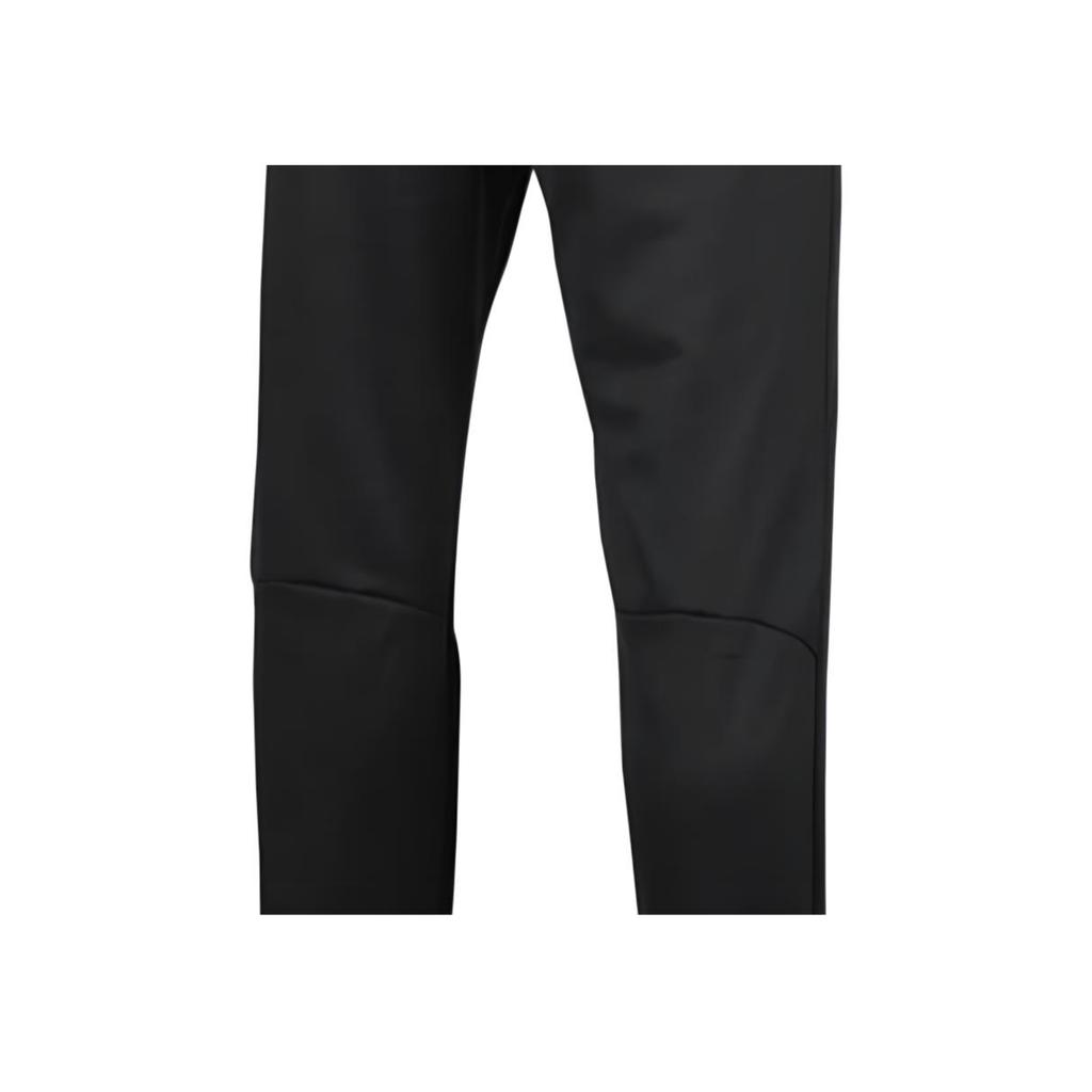 Nike Kids Therma Letter Logo Print Elastic Waist Knitted Sports Pants Kids Bottoms Black CV9328-010