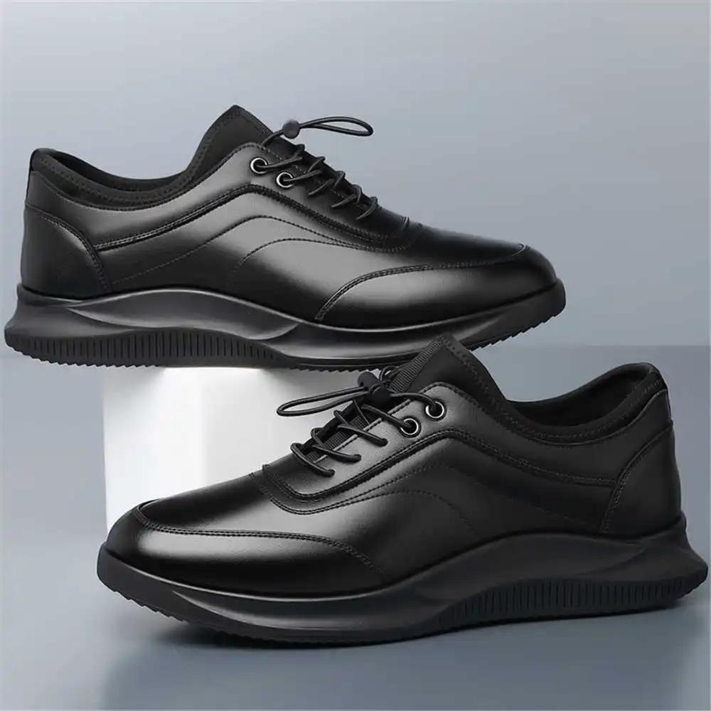 Fashion Ventilation Natural Leather Men 48 Sneakers Woven Khaki Boots Size 45 Shoes Sports Top Grade Unusual Fitness Cheapest