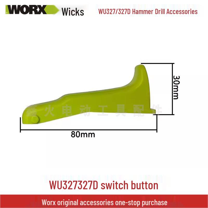 Wickes Electric Hammer WU327D Parts: Carbon Brush, Rotor, Stator, Connecting Rod, Switch, Gear, Oil Cap, Square Sleeve.