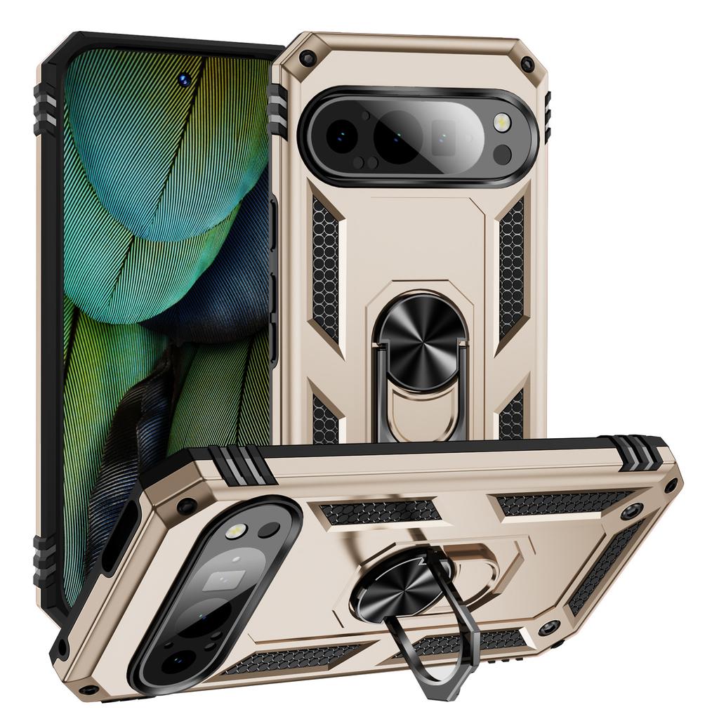 New Product Phone Case for Pixe10 Pro Anti Drop Stand Car Ring 2-in-1 Magnetic Phone Case