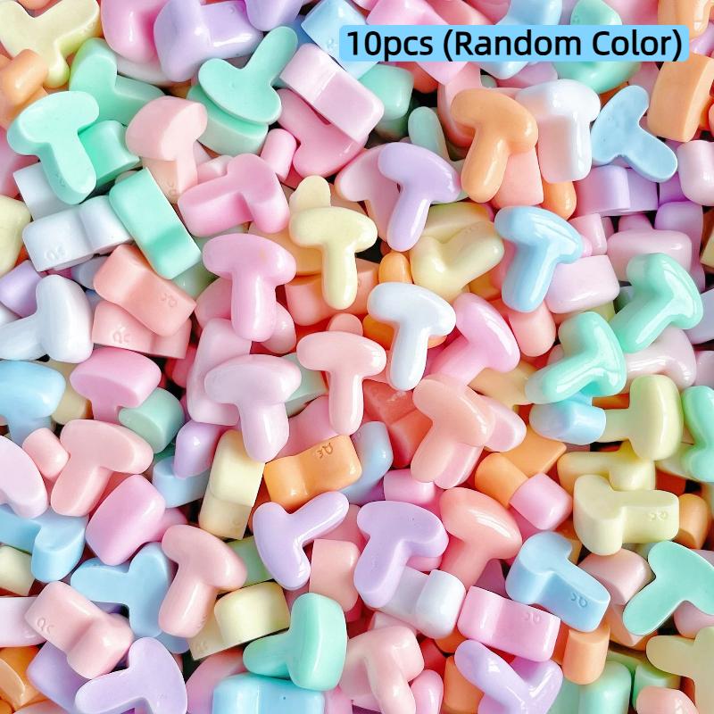 Handmade Mini Letter Charms Cute Diy Phone Cases Hair Clips Shoes Accessories Random Color
