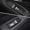 Fits Infiniti Q50/Q60/QX60: Carbon Fiber Interior Door Window Lift Switch Sticker
