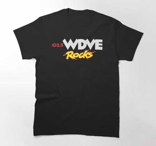 Vintage 102.5 WDVE Rocks Essential Classic T-Shirt Unisex All Size S to 4XL XXL