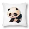 Cartoon Animal Panda Lion Pattern Cushion Cover Pillowcase Home Bedroom Living Room Sofa Car Decorative