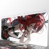 Surtr Animated Game A-Arknights Mousepad Mouse Mat Desk Mat With Pad Gaming Accessories Prime Gaming XXL Keyboard Pad Padding