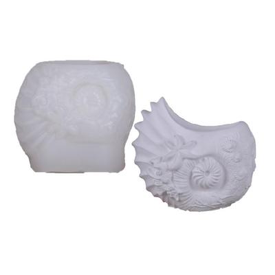 Conch Mold For Resin Casting Cement Planter Silicone Jewelry Dish Crafts DIY Decorative Art Projects