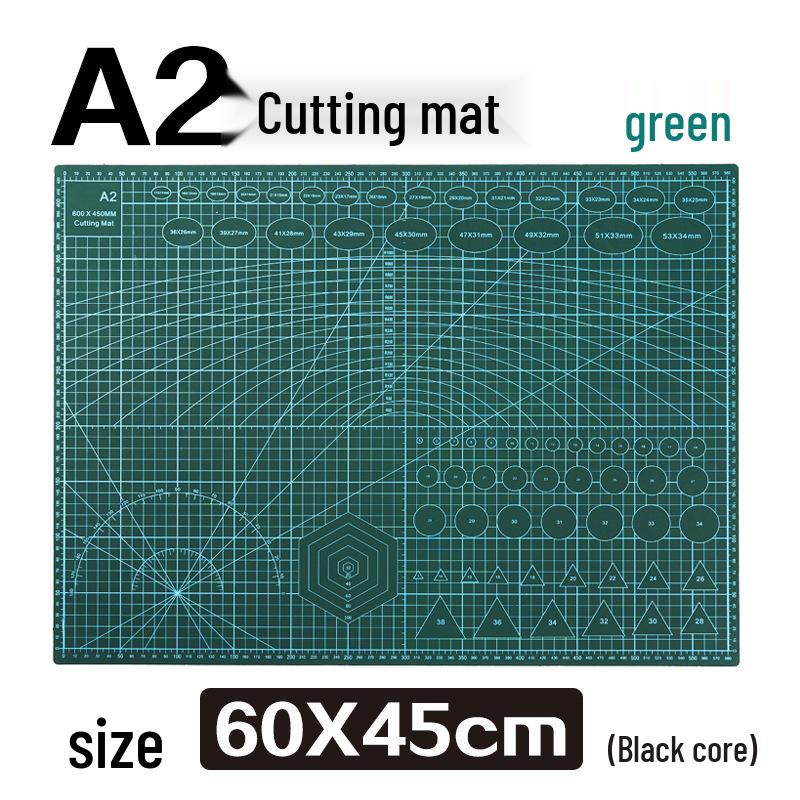 A4 3mm Thick Cutting Mat - Durable Handmade Desktop Pad for Paper Cutting & Writing