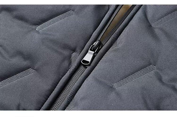 Men's 2025 Winter Lambswool Puffer Jacket - Warm, Versatile, Trendy Fashion.