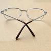Quadratische Lesebrille mit Metallrahmen Anti-Ermüdung Vintage-Mode Hohe Definition Alterssichtigkeit Dioptrien +1.0 +1.5 +2.0 +3.5 +4.0